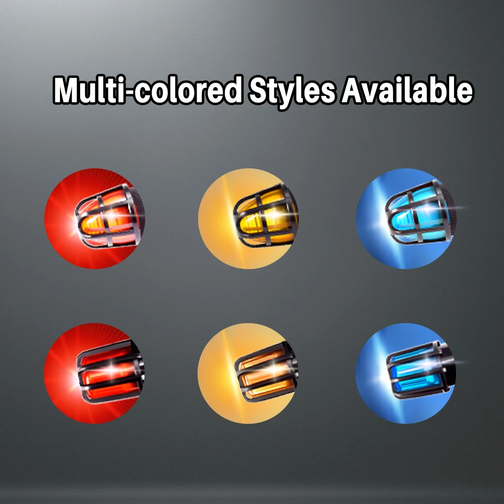 AUSTARHOBBY Jasne Lampy LED Alarmowe CH3 z Efektem Stroboskopu do Traktorów RC, Koparek Policyjnych i Pojazdów Budowlanych