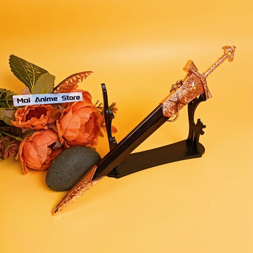 8.6 بوصة أنيمي إلدن كاتانا ميكيلان فارس السيف شفرة معدنية النينجا سكين حجم اليابانية كاتانا الأصلي الساموراي صابر لعبة هدية #2