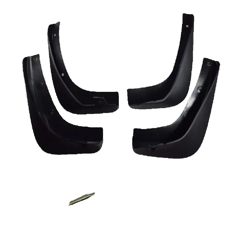 4Pcs Front & Rear Mud Flaps Splash Guards Mudguards Black For Nissan LIVINA NOTE E11 2005 2006 2007 2008 2009 2010 2011 2012