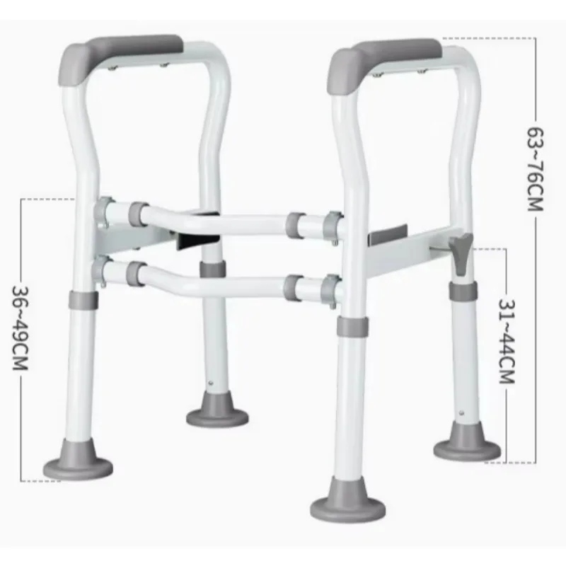 2023 Hot Sell Products Elderly Bathroom Toilet Armrest Bathroom Toilet Safety Rail Frame
