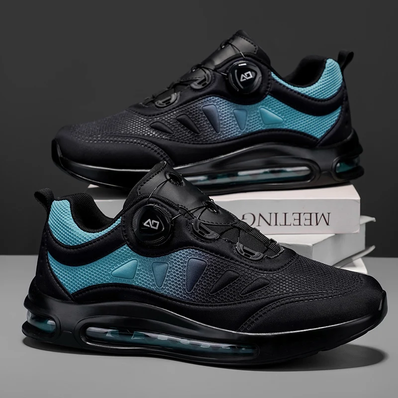 

Мужские кроссовки с плоской сеткой, высококачественные уличные спортивные кроссовки для отдыха, модные легкие амортизирующие кроссовки для мужчин