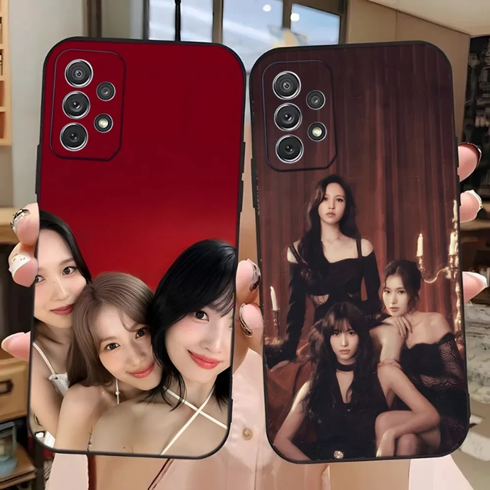 Twice Misamo Do Not Touch Phone Case For Samsung Galaxy A13,A21s,A22,A31,A32,A52,A53,A71,A80,A91 Soft Black Phone Cover