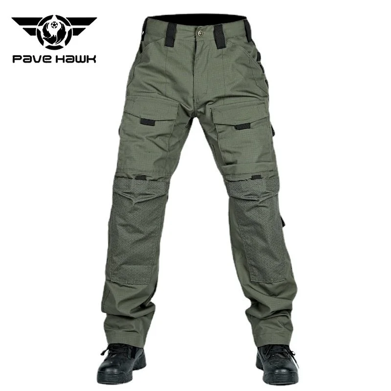 

Hunting Tactical Pants Men Multi-Pockets Waterproof Durable Wear-resisting Breathable Outdoor Operations Training Combat