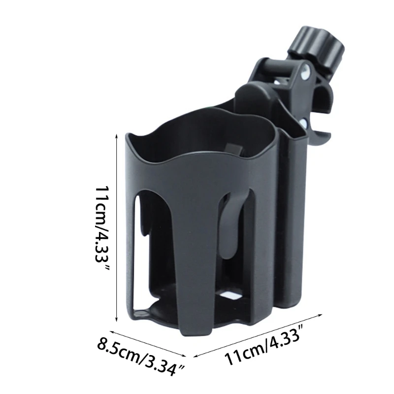 Multi-functional Cup Holder for Stroller with Phone Holder, Milk Bottle Support Rack Non-Slip Pram Baby Stroller Part 0