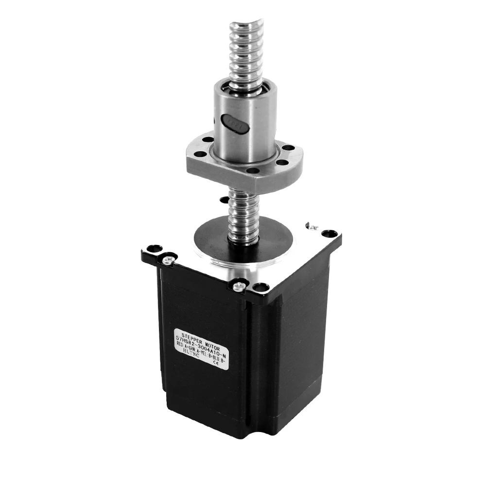 

Customized length SFS1204 SFS1210 Ball Screw Stepper Motor Nema 23