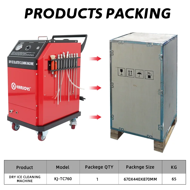 Factory Direct Selling Dry Ice Blaster Dry Ice Cleaning Equipment Price Fast Delivery Blaster Dry Ice Blasting Machine