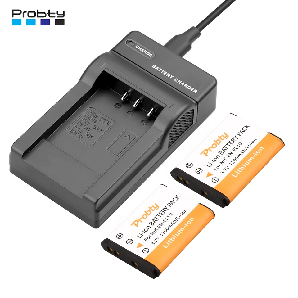EN-EL19 Battery for Nikon Coolpix S33 S100 S2800