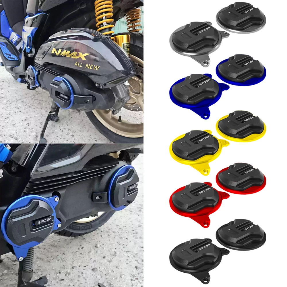 

Защитная крышка двигателя мотоцикла для Yamaha NMAX155 NMAX 155 2020-2024, слайдер, детали аварийной накладки, аксессуары для защиты от столкновений