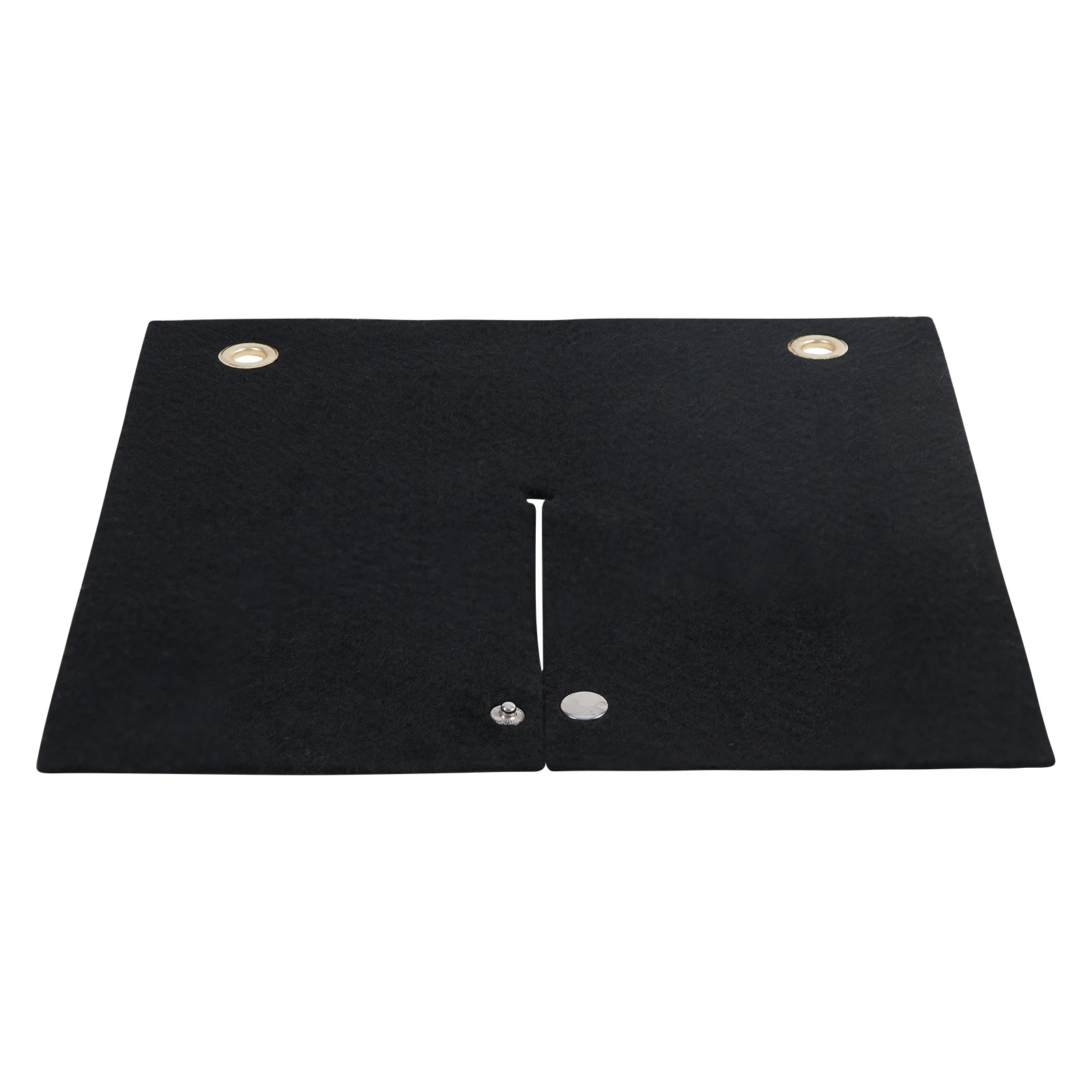 

SucceBuy Welding Blanket Carbon Fiber Heat Shield Mat Flame Protector Plumbing Hole Torch Soldering Pad Grommets for Copper