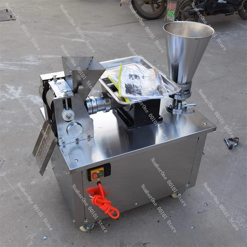 

80-Type Multifunctional Commercial Imitation Handmade Dumpling Machine Fully Automatic Pot Sticker Making Machine Small Fried Du