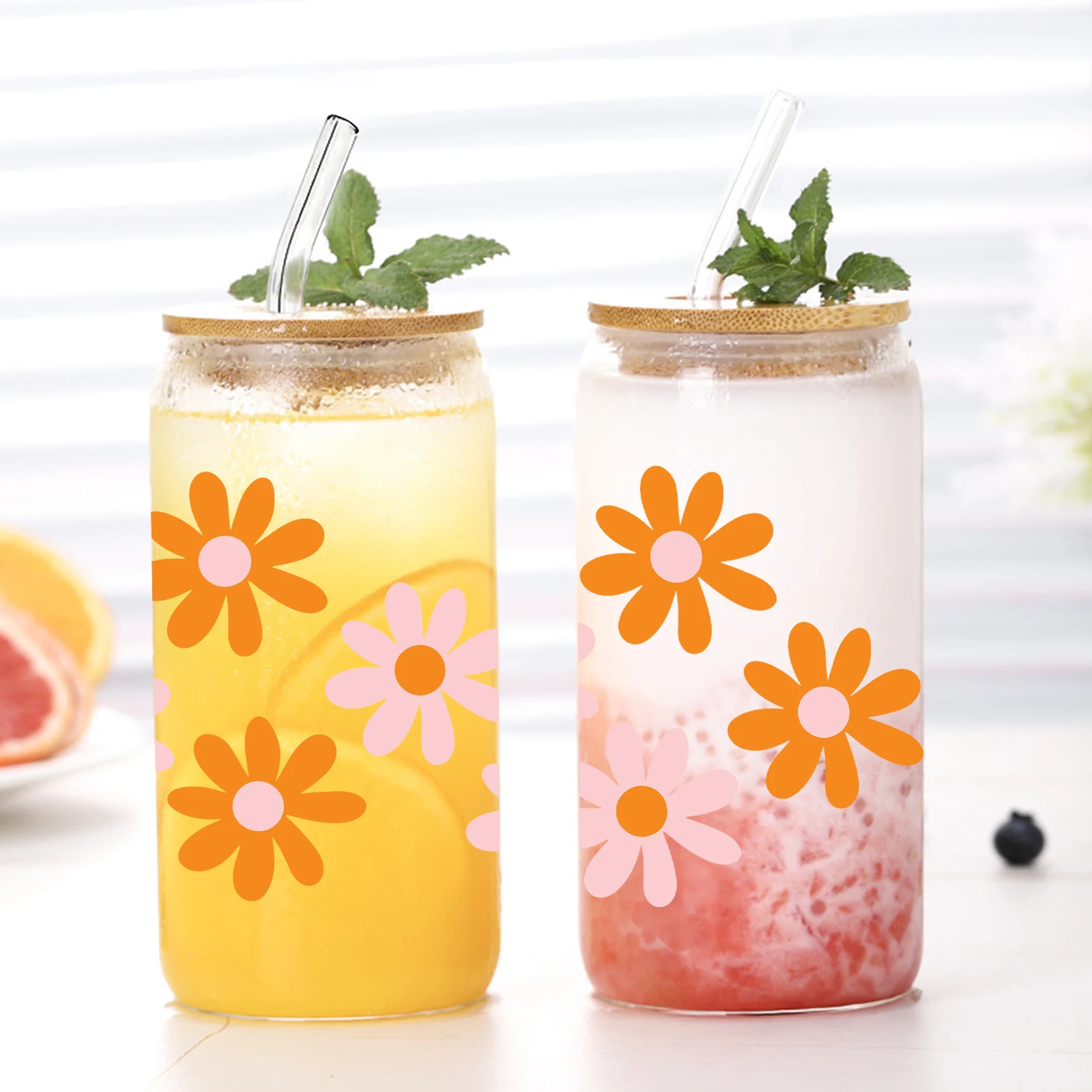 

1 шт., бокал для кофе с 3d рисунком маленькой маргаритки, бокал для газировки с крышкой и соломинкой, бокал для кофе, кружка, бокал для вина, подарок для друзей