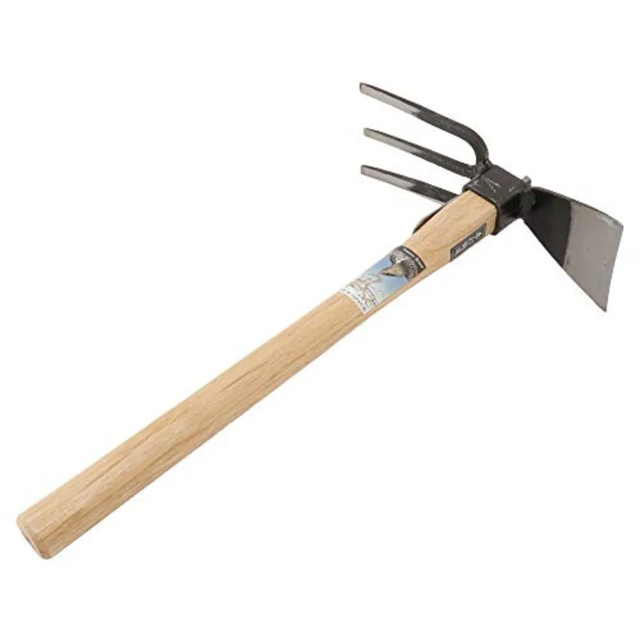 

Japanese Craftsmanship Garden Hoe and Cultivator Hand Tiller Made in Japan Traditional Craftsmanship