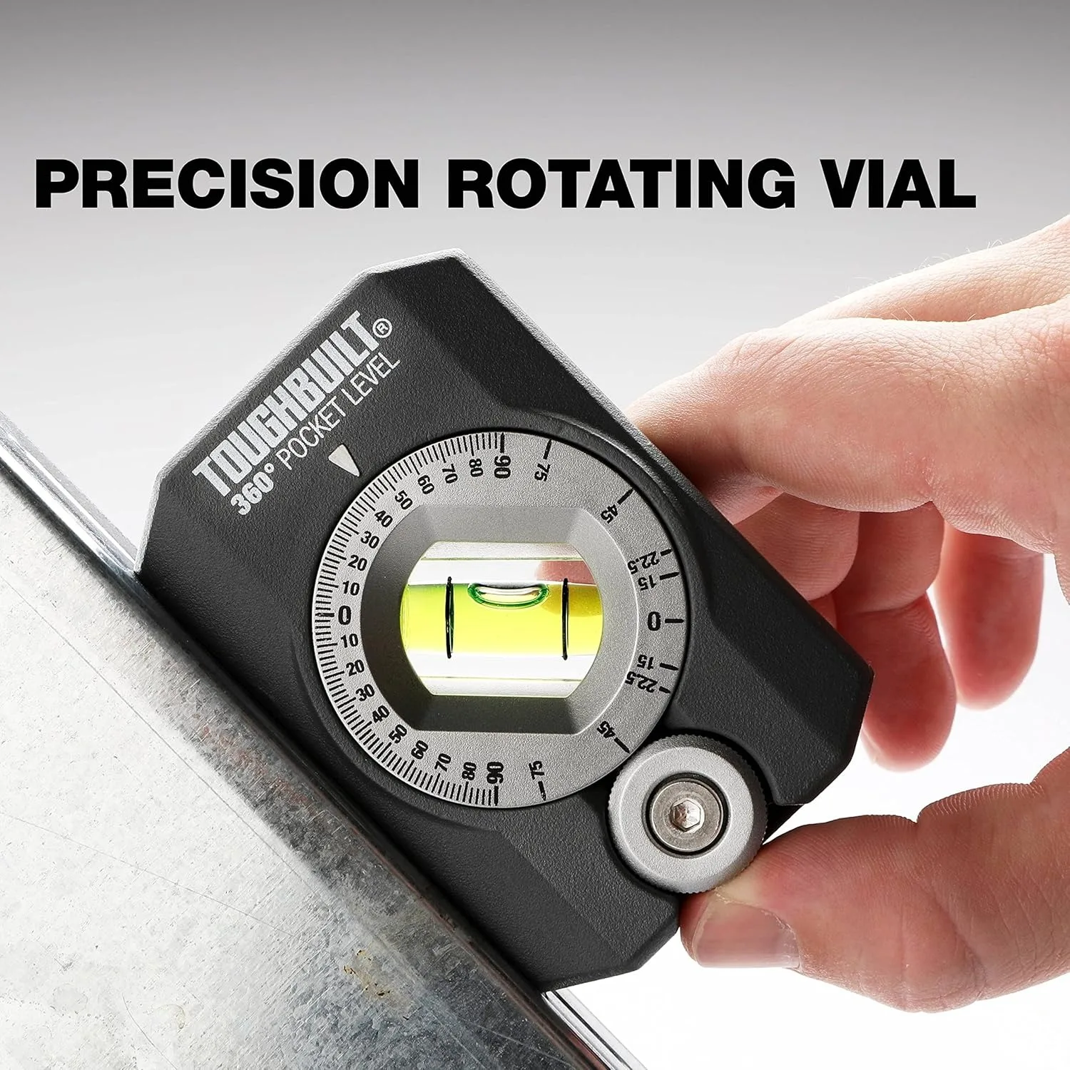 TOUGHBUILT TB-H2-L-4R 360-stopniowa poziomica kieszonkowa Poziom magnetyczny Akcesoria do elektronarzędzi