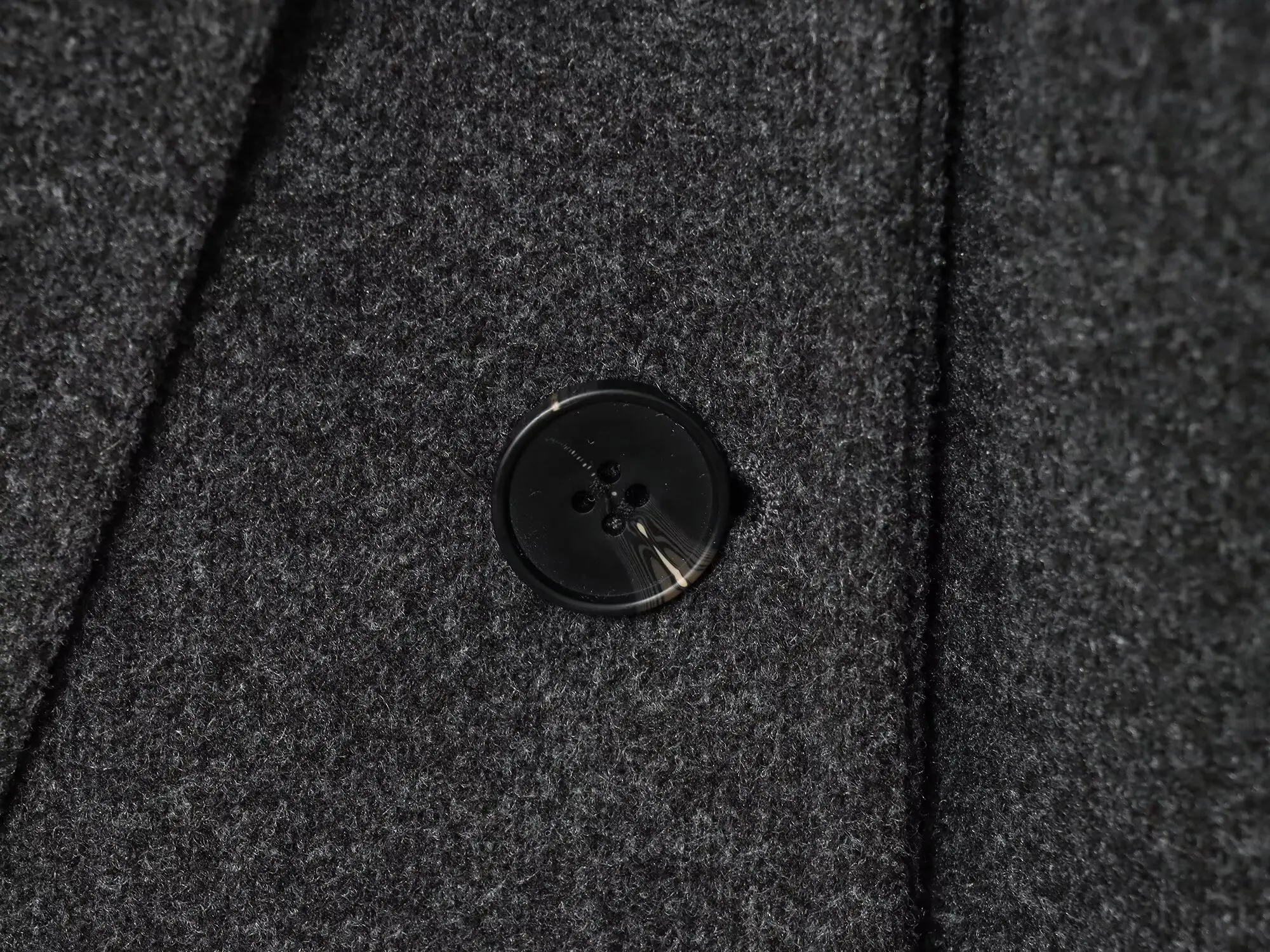 HH Women 2025 Winter Classic Fashion Woolen Double-breasted Windbreaker Jacket Coat Female Casual Belt Pocket Streetwear Jacket