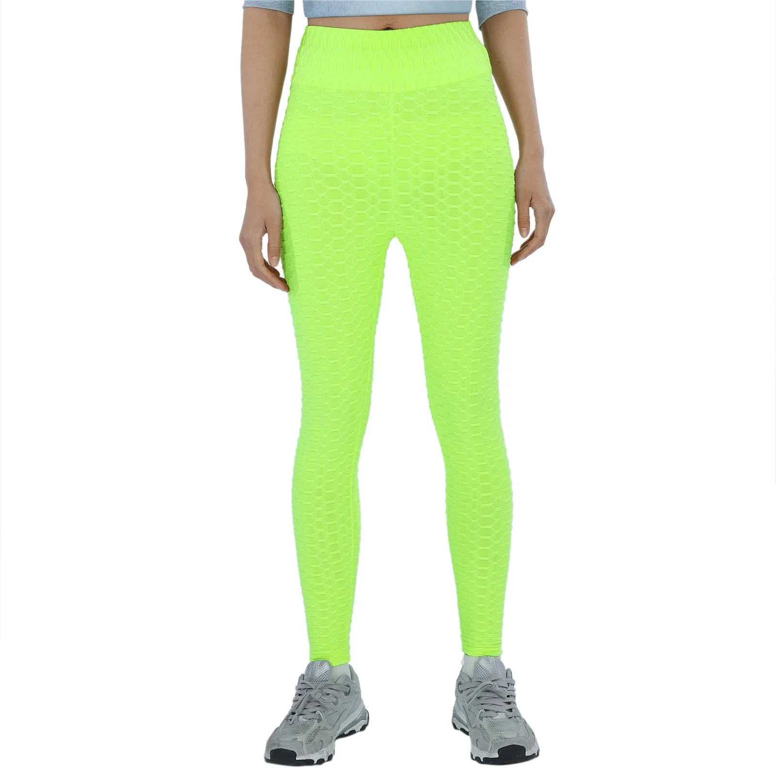 

Soft Yoga Sport Women's Pants Female Workout Leggings With Pocket Gym Clothing Fitness Sexy Lady Leggins High Waisted Tights