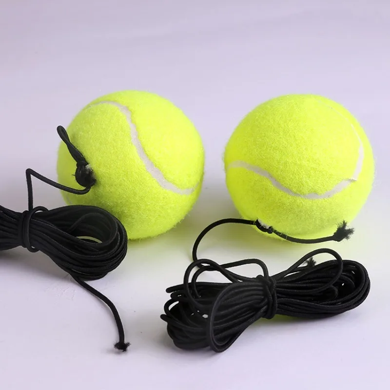 Single Tennis Training Base com String, Practice Trainer, Rebote com Corda