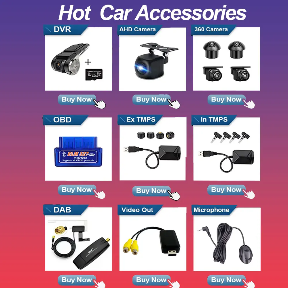 

Android Car Radio Navigation Multimedia Accessories Optional
