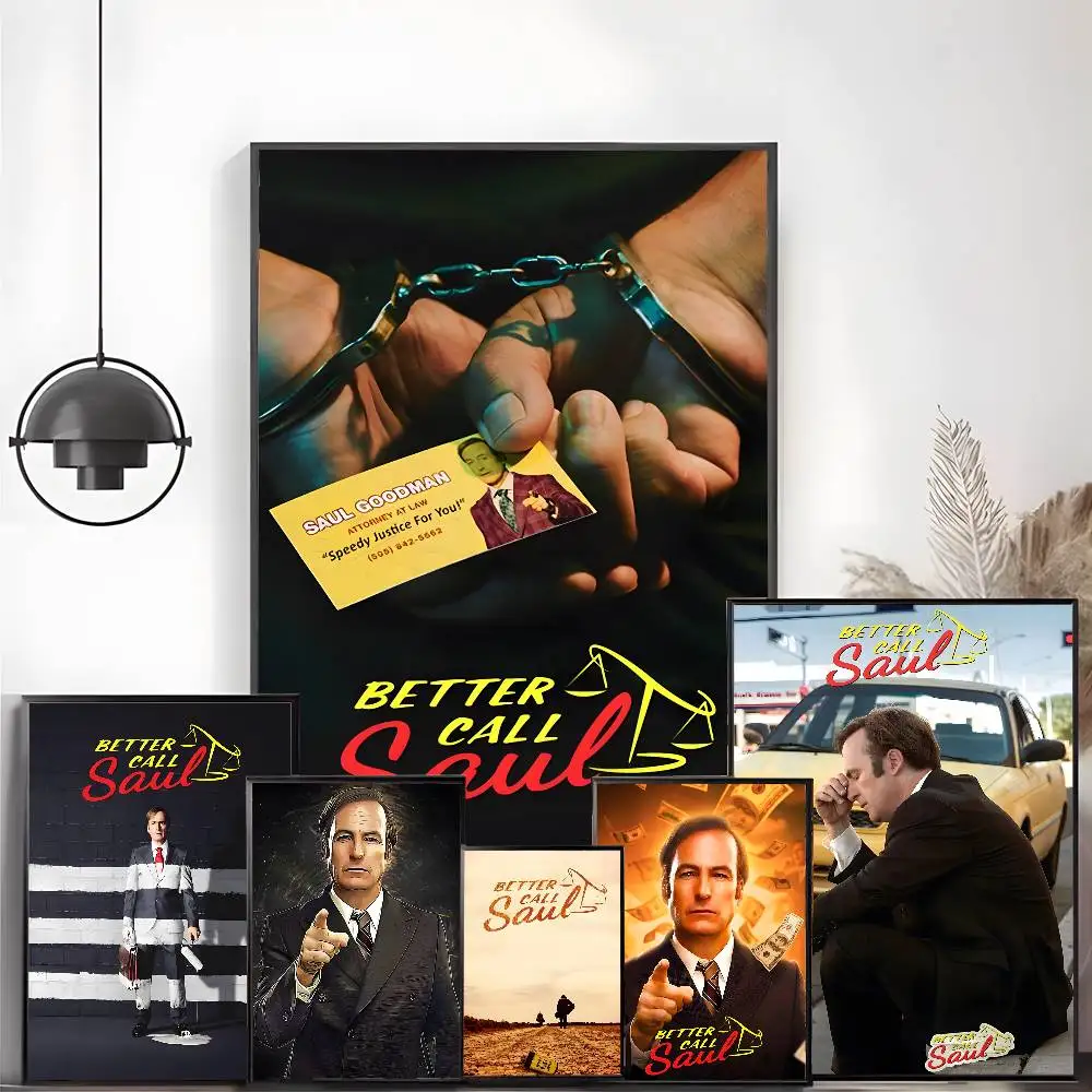 ملصق B-Better C-Call S-Saul TV Series ملصقات ذاتية اللصق مناسبة لأي سطح جدار مقاوم للماء والرطوبة