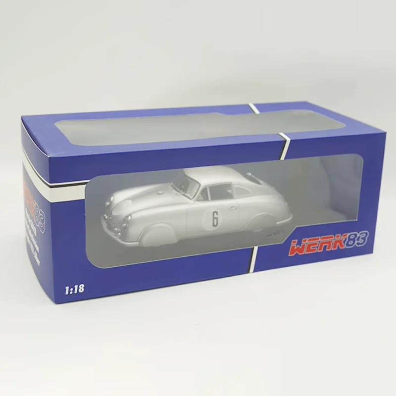 WERK83 Diecast Scala 1:18 356 SL Auto da corsa in lega Modello di auto di simulazione Collezione classica Souvenir Visualizzazione statica Ornamenti Regalo