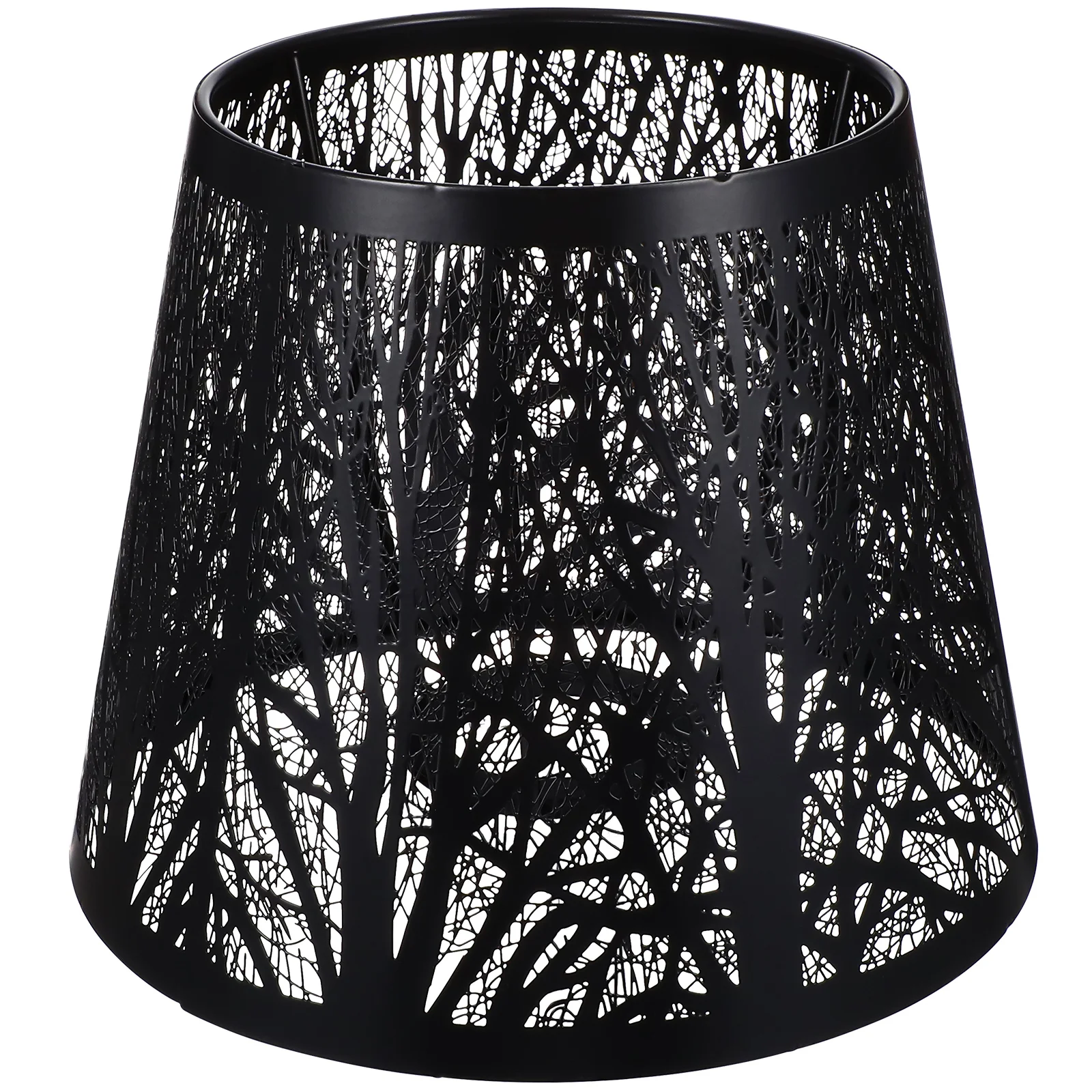 

Woods Lampshade Body Lampshades for Floor Black Candlestick Holders Vintage Drum Metal Small Table