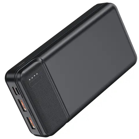 Przenośna ładowarka Power Bank PD 22,5 W 20000 mAh, akumulator o dużej pojemności z 3 wyjściami i 2 wejściami do smartfonów i tabletów.