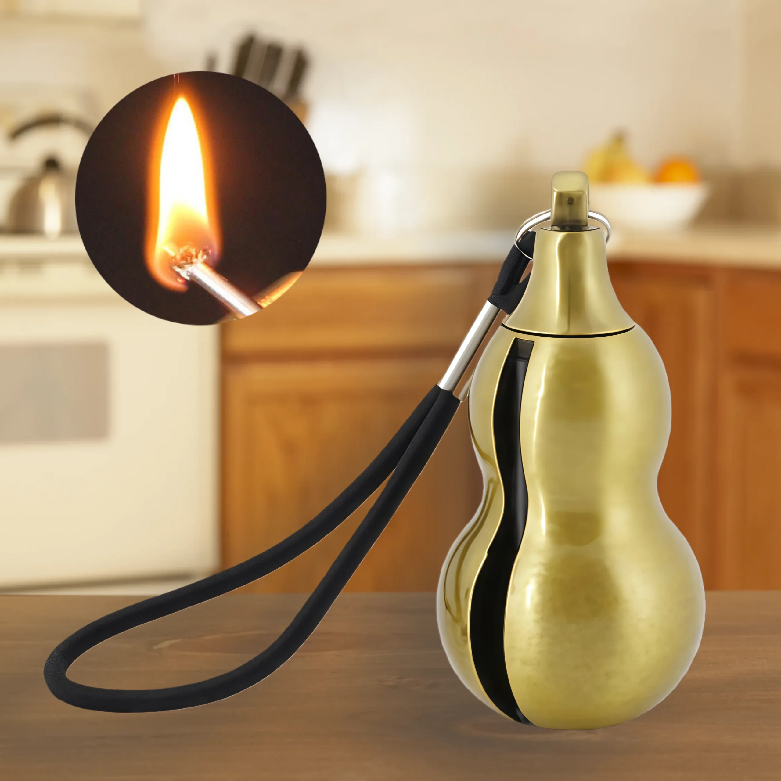 Mini portable creative bullet shaped hot selling metal matchstick with 10000 lighter multifunctional keychain combustion lighter - Image 6