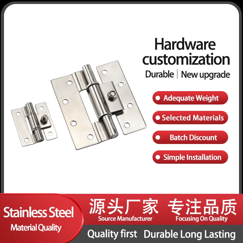 

Stainless Steel Damping Arbitrary Stop Automation Equipment Industrial Load-Bearing Adjustable Planar Torque Hinge