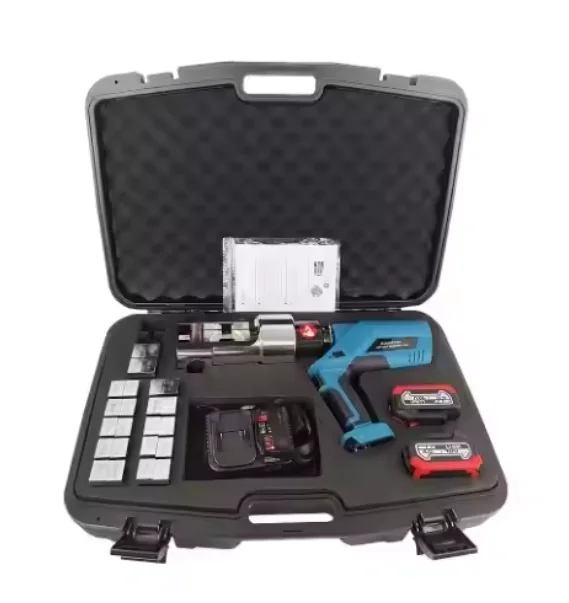 

EZ-630 Battery Powered Hydraulic Crimping Tool 25-630 mm2 Hydraulic Crimping Tool 2 Sets for Osama