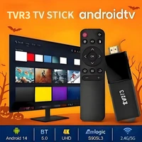 TVR3 HDMI TV Stick Android 15 2,4G y 5G Dual Wi-Fi Allwinner H313 1G 8G Quad Core Smart TV Box transmisión reproductor multimedia decodificador