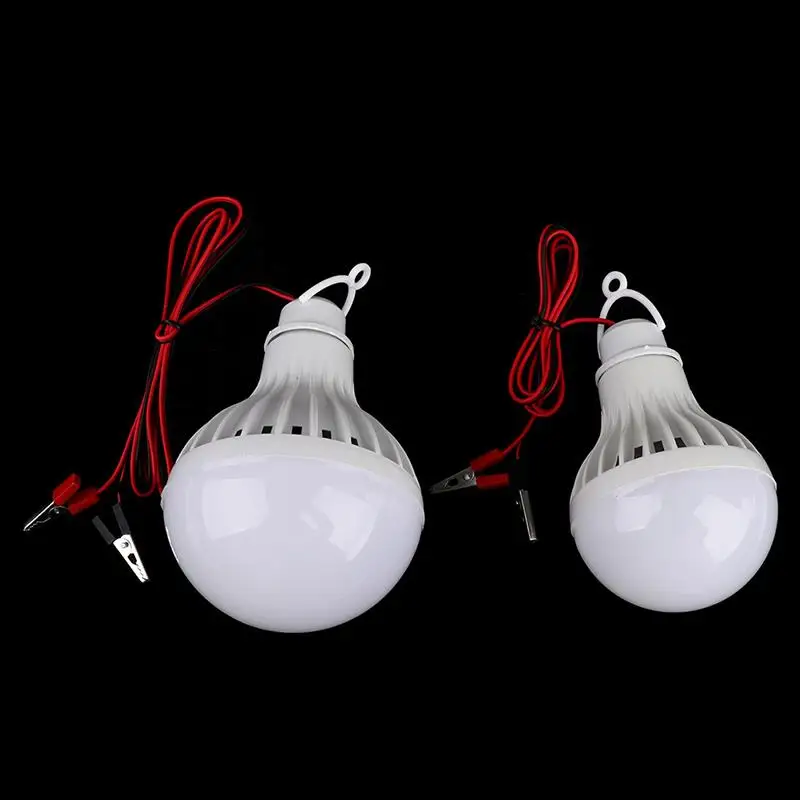 12v LED Lamp Portable Led Bulb 3W 5W 7W 9W 12W Outdoor Camp Tent Night Fishing Hanging Light Emergency Cold White