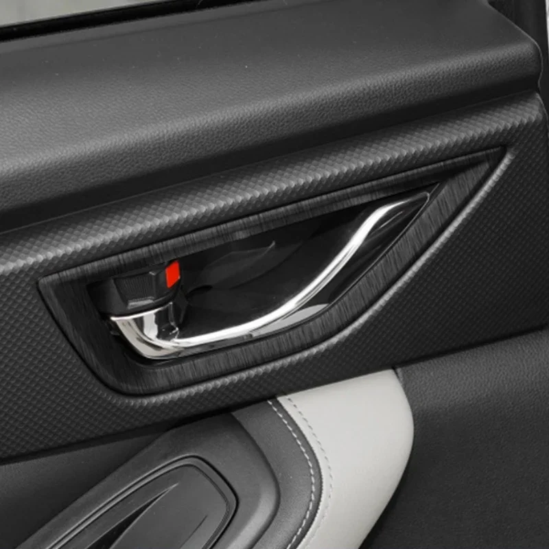 

For SUBARU FORESTER SK 2019-2026 Car Carbon Interior Sticker Auto Window Lifting Panel Decal Gear Door Protective Film Accessory