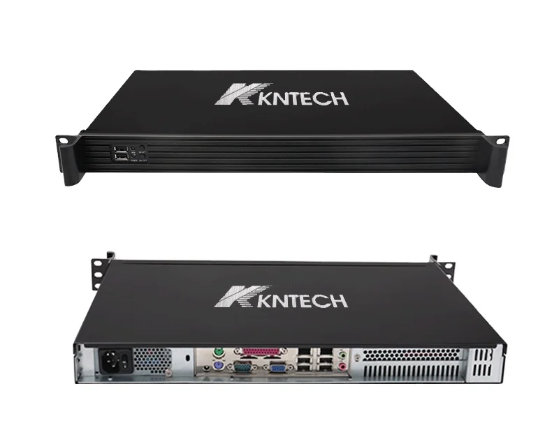 KNTECH PABX Phone System for SIP Server  Up to 5000 Users in Paging system intercom pbx model KNTD-50