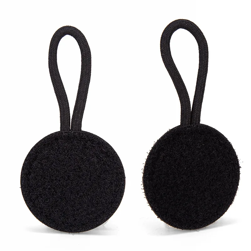 Tactical Microphone Radio Receiver Stand - Police Law Enforcement Radio Microphone Stand - Circular Velcro Patch