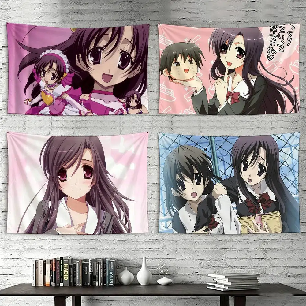 

S-School Days Katsura Kotonoha Flags Suitable For Party Club Outdoor Interior Wall Decoration Banner Fans Gift