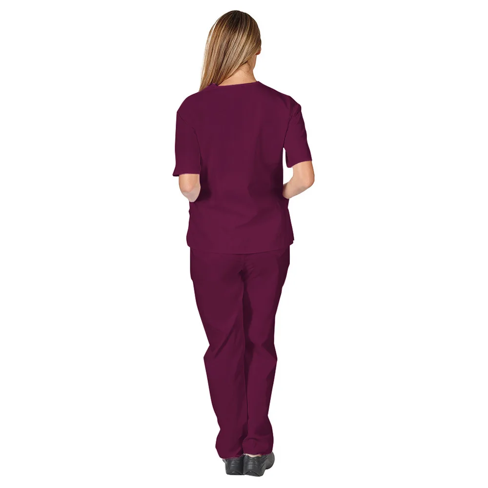 nurse-surgical-scrub-suit-men-women-unisex-doctor-medical-hospital-uniform-top-jogger-pants-veterinary-nursing-uniforms-scrub