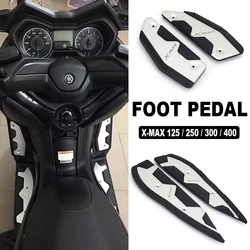 Motorcycle Footrest Foot Pads Pedal Plate Pedals For Yamaha X-MAX 125 250 300 400 XMAX125 XMAX250 XMAX300 XMAX400 2017 - 2022