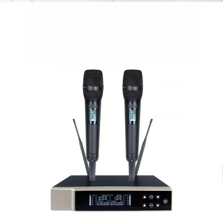 

Handheld, wireless, one to two, hands, microphone, can be used at home Karaoke