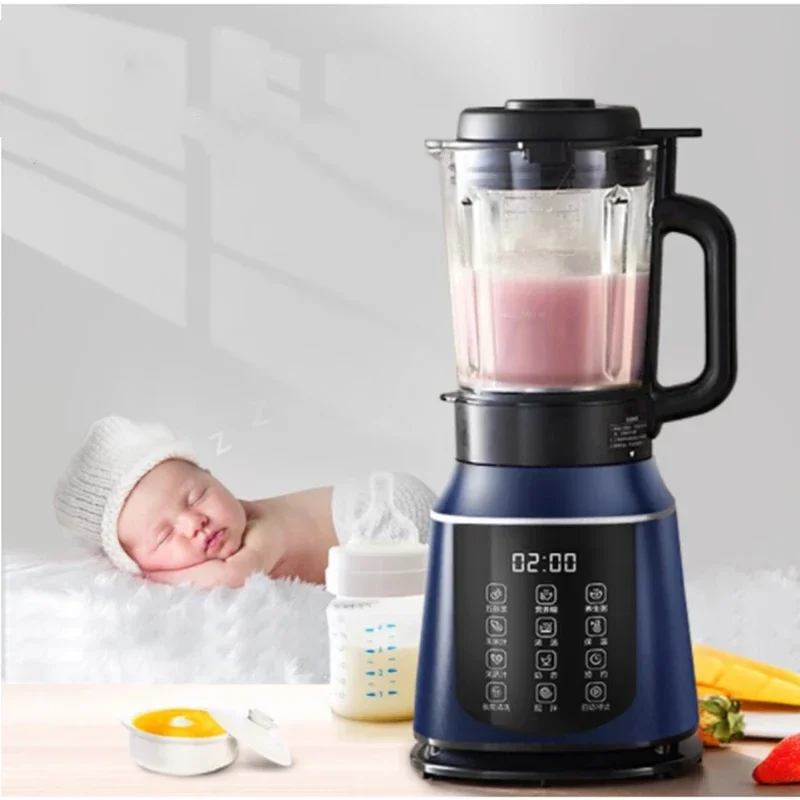 Multifunction Heating Juicer Minced Meat Machine Soybean Machine HighSpeed Blender Soy Milk Maker Breakfast Babycook