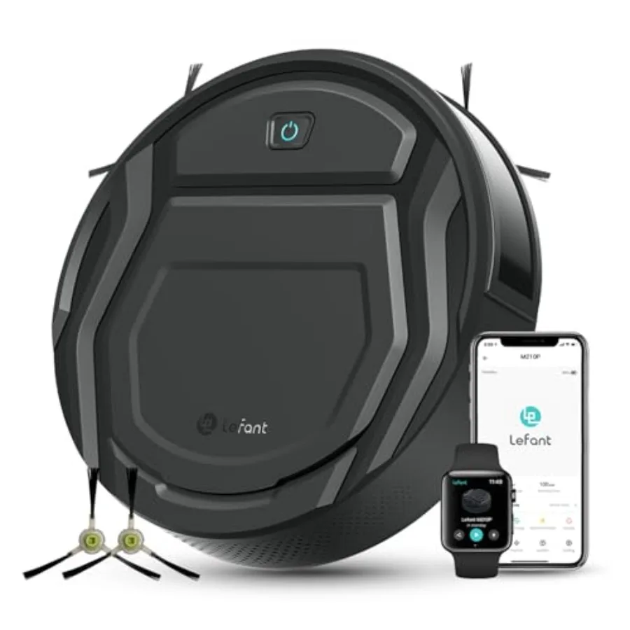 Robot Vacuum Cleaner M210 ProSlim Quiet 2200Pa Suction 120 Min Self-Charging Freemove 3.0 WiFi/APP/Alexa 6 Cleaning Modes Ideal
