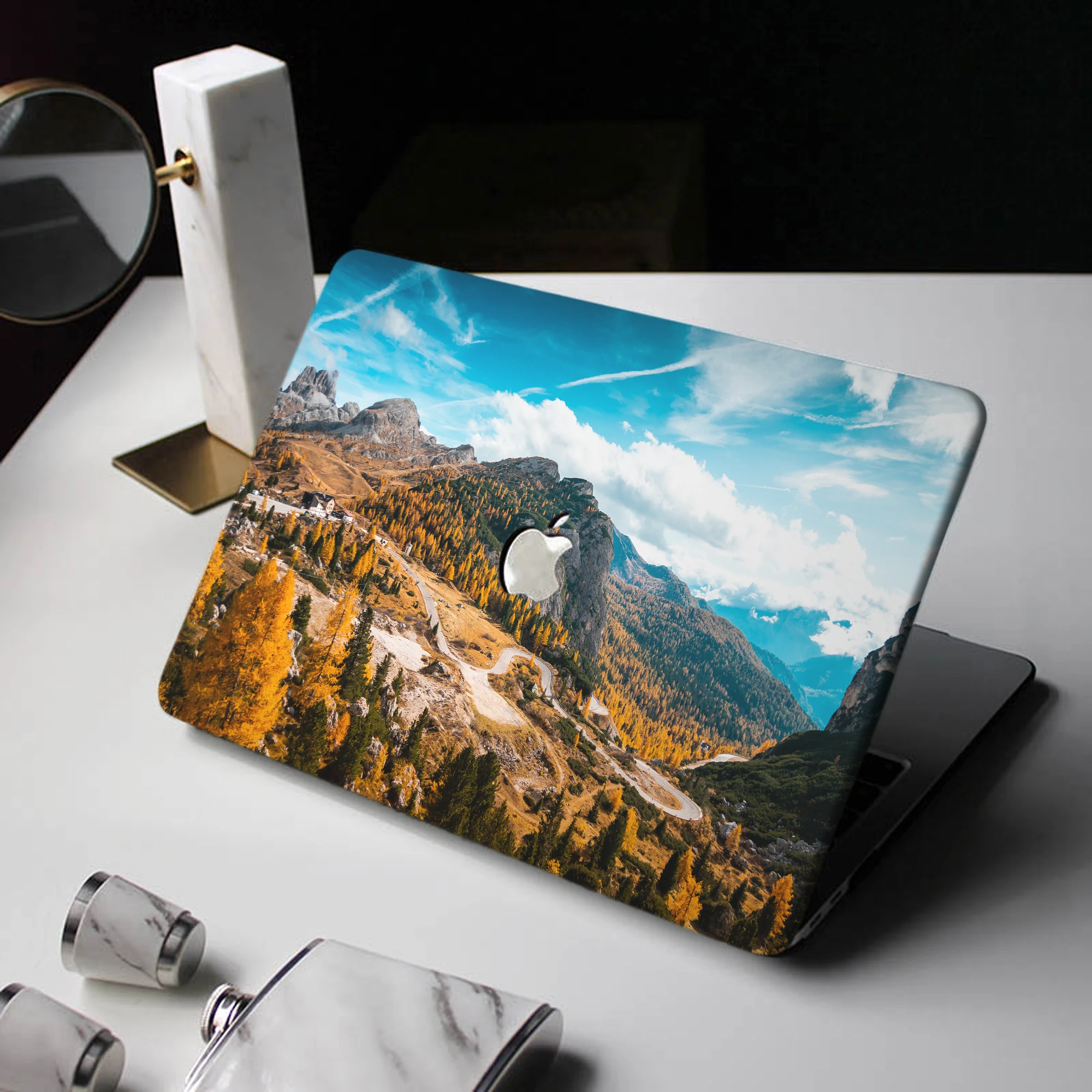 Mountain Landscape Laptop Case For Macbook Air 13 M2 2022 A2681 A2337 A2179 A2338 M1 Chip Pro A2289 Mac book A2780 A2991