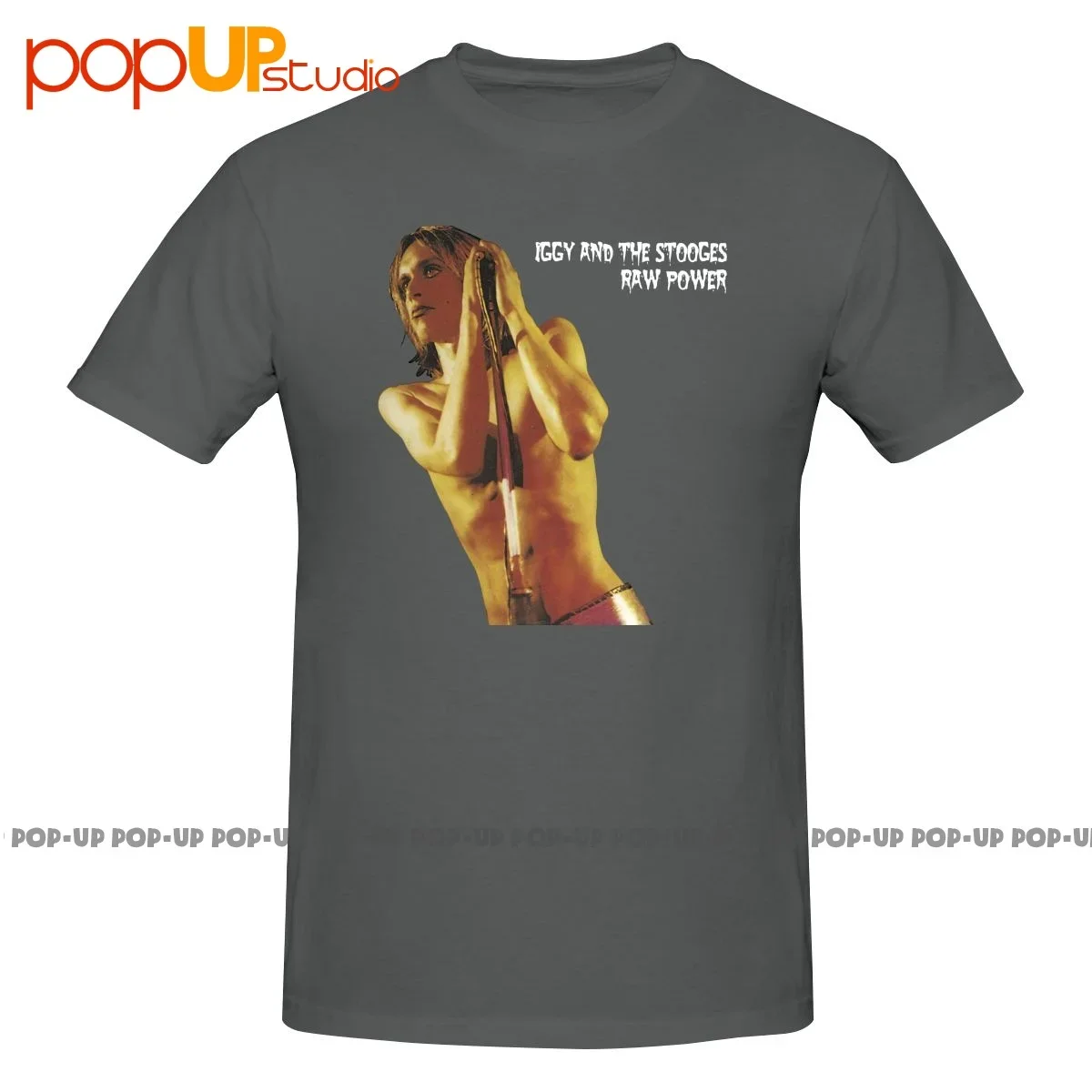 Iggy Pop Iggy Raw Power Rock N Roll Band Stooges Shirt T-shirt Tee Cute Funny Novelty Comfortable