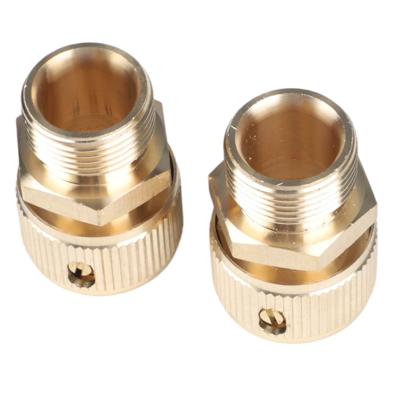 Garden Maintenance Copper Connector 22*1.5 External Thread Brass Construction Compatible With Garden Equipment Easy Installation