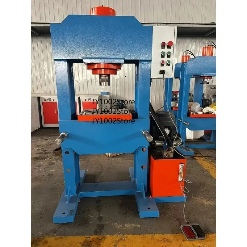 

Electric Hydraulic Press 50 Ton Workshop Press Heavy-Duty Industrial Strength Hydraulic Ram for Metalworking And Fabrication