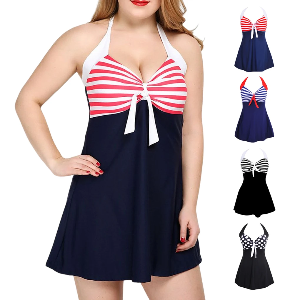 Sexy Women Swim Dress Beach Girls Swimwear Fashion Ladies Swimsuit