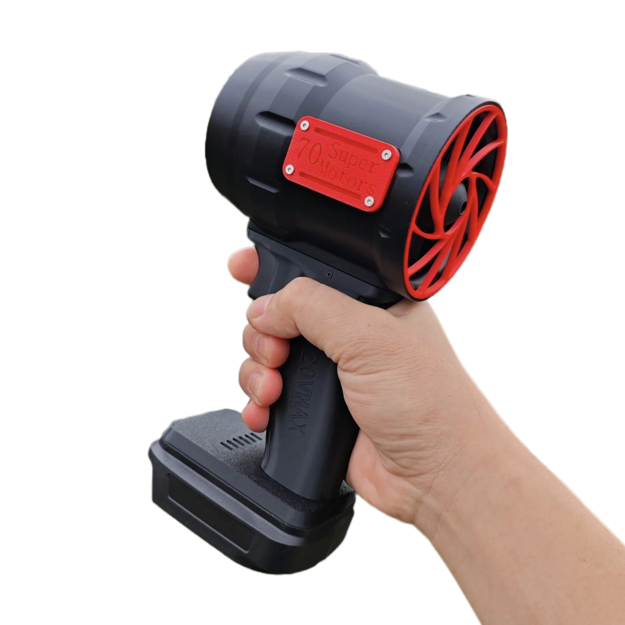

Wind hair dryer handheld turbine