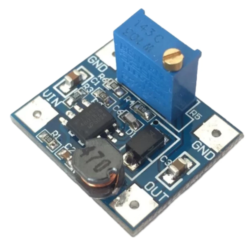 

DC-DC Converter MP1584 Ultra Small 3A Step-Down Power Supply Module DC4.5-28V to DC1.8-2.6V Adjustable Buck Power Supply Board