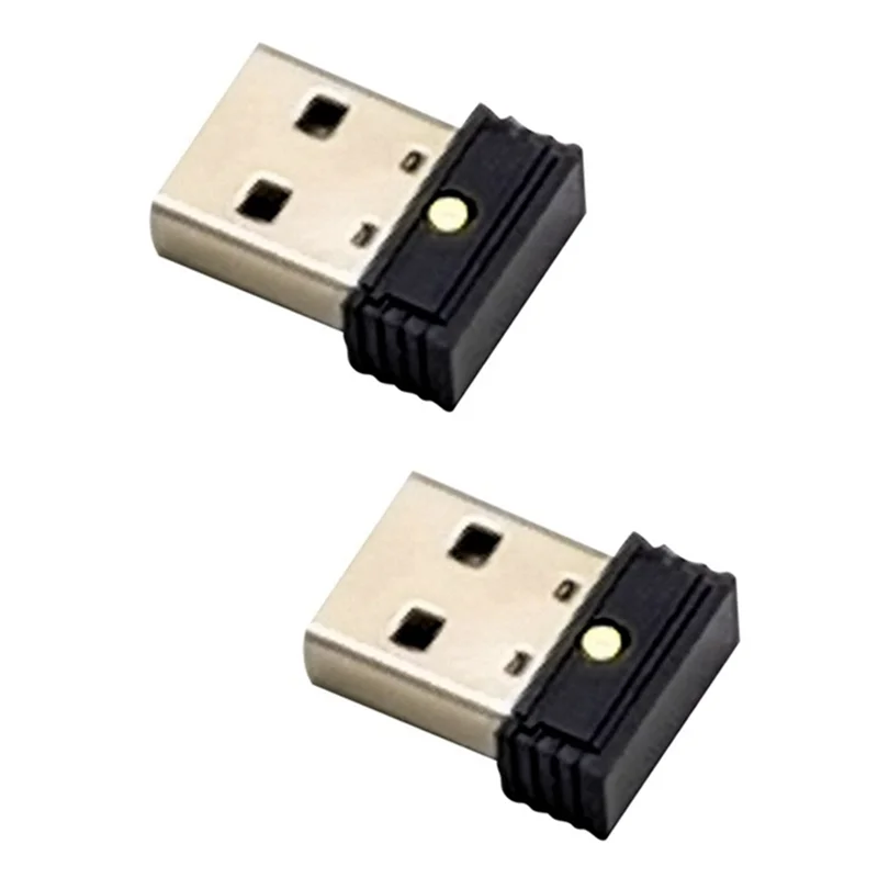 Jiggler de ratón USB de 2 piezas, ratón automático indetectable para ordenador, Jiggler que mantiene el ordenador despierto, simula