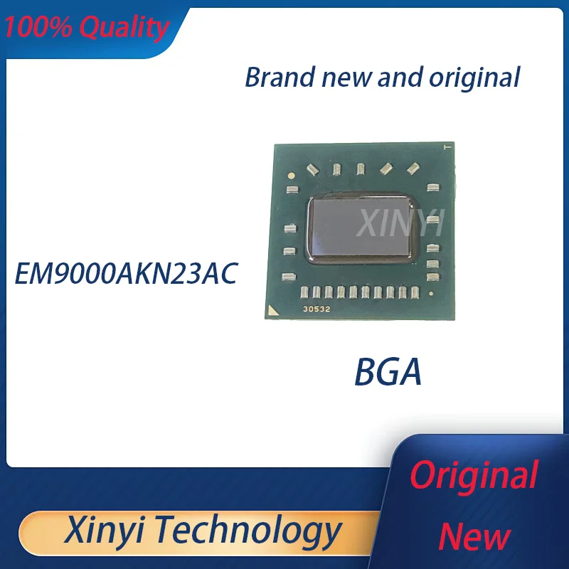 

100% New very good product EM9000AKN23AC CPU bga chip reball with balls IC chips