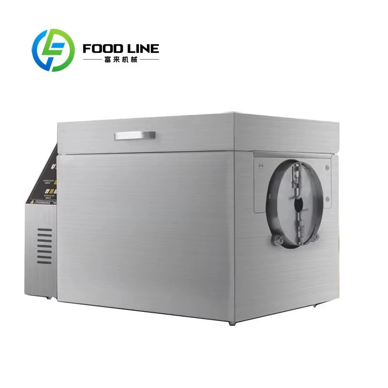 

Electric Heating Food Processor Commercial Small-Sized Machine Roast Grains Legumes Sesame Peanuts Chestnuts Fully