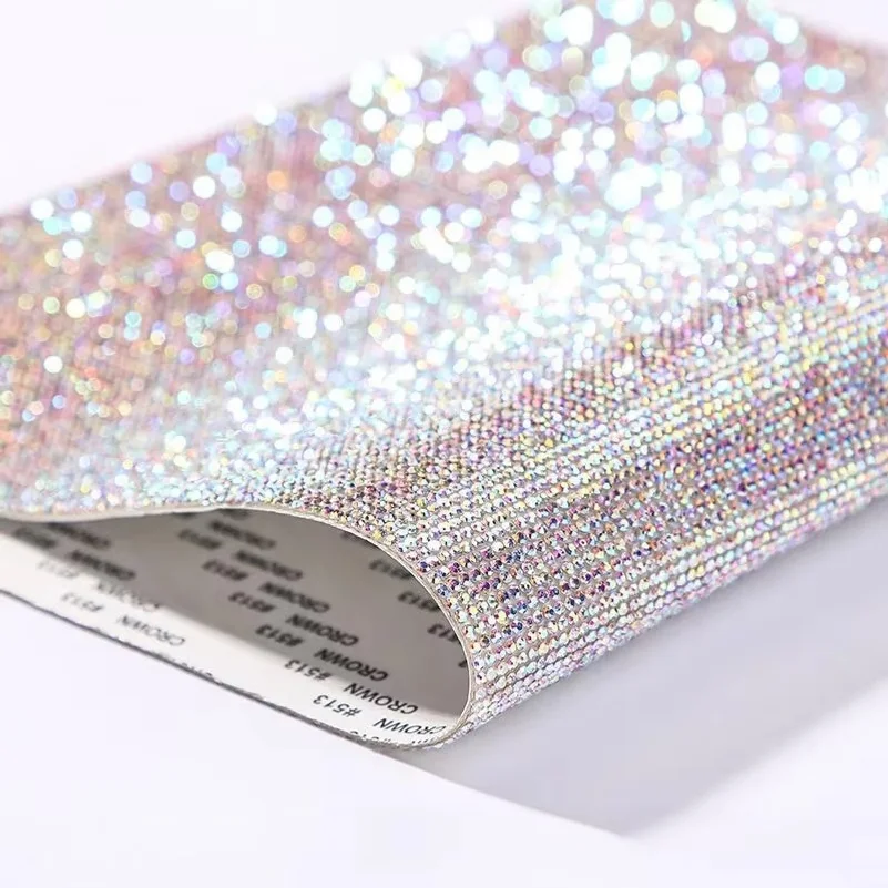 Water Diamond Stickers Self-adhesive Diamond Strips DIY Accessories Back Adhesive Diamond Stickers Diamond Decorations